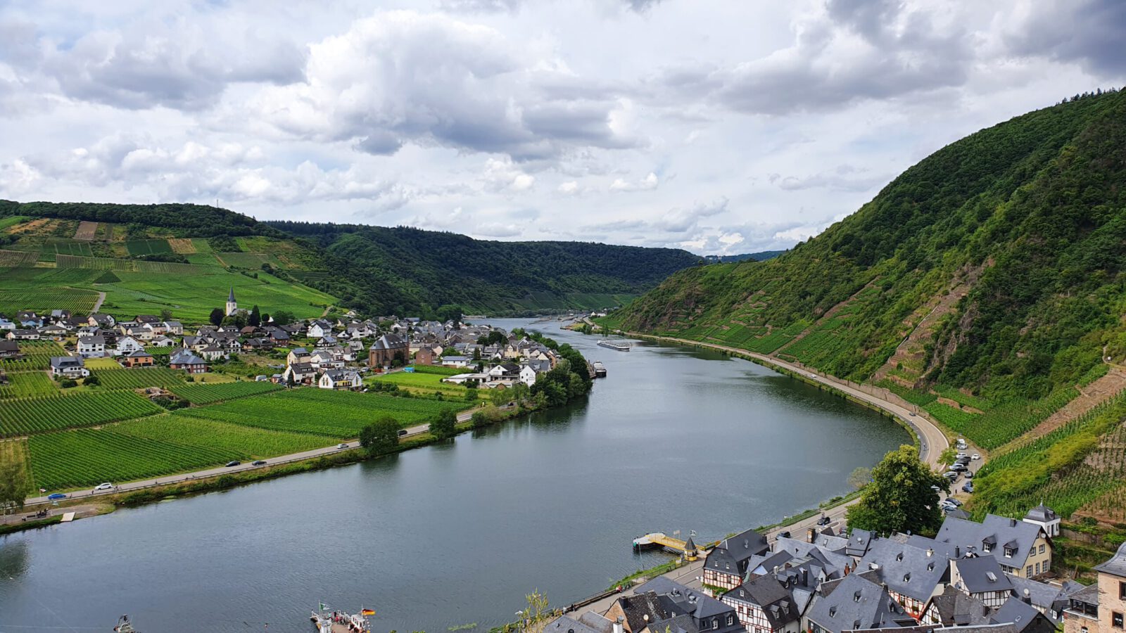Arriving at the Moselle